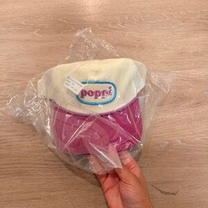 NWT Poppi Raspberry and Cream Cap